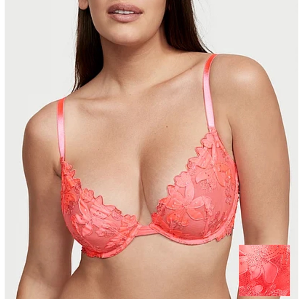 VS low cut demi bra